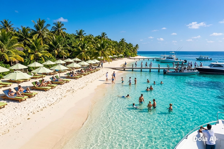 Cartagena guided tour VIP beach club Rosario Islands top 3