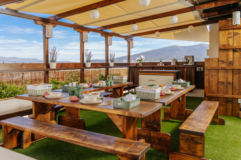 Cooking Class & Dinner at a Roof Garden in Athens