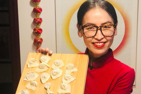 Dumplings-kurs online för CNY Perfekt för teambuildingPrivat klass