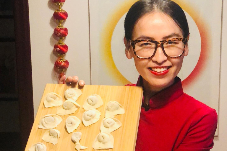 Cours de Dumplings en ligne pour CNY, idéal pour renforcer l&#039;esprit d&#039;équipeClasse privée