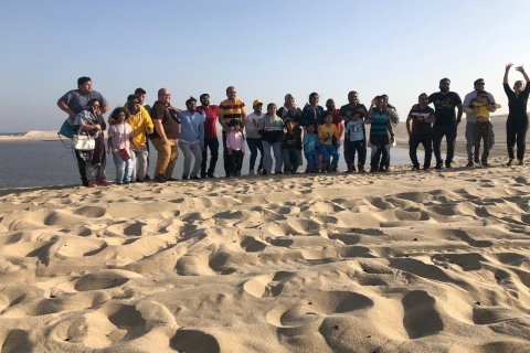 Private Desert Safari with Sand Boarding, Dune Bashing Half Day Desert Safari Tour with Camel Ride