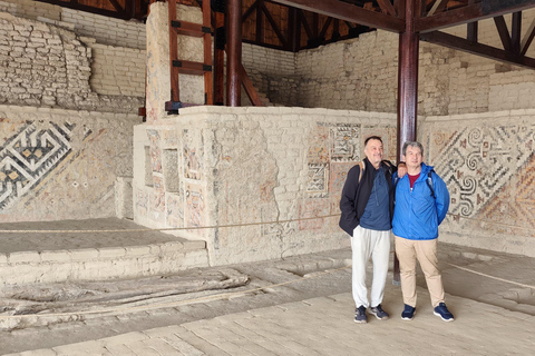 From Trujillo to Chiclayo, visiting the El Brujo Archaeological Complex.