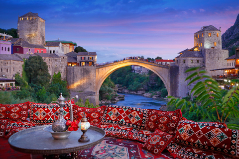 Mostar from Dubrovnik: Private Tour with Overnight Stay