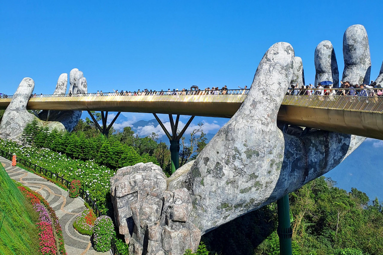 FROM HOI AN TO GOLDEN BRIDGE IN BA NA HILLS BY PRIVATE CAR