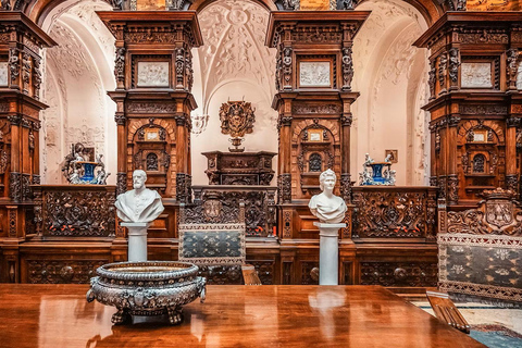 MINIVAN Dracula Castle, Peleș Castle & Old Center of Brașov Audio Guide 24 Languages