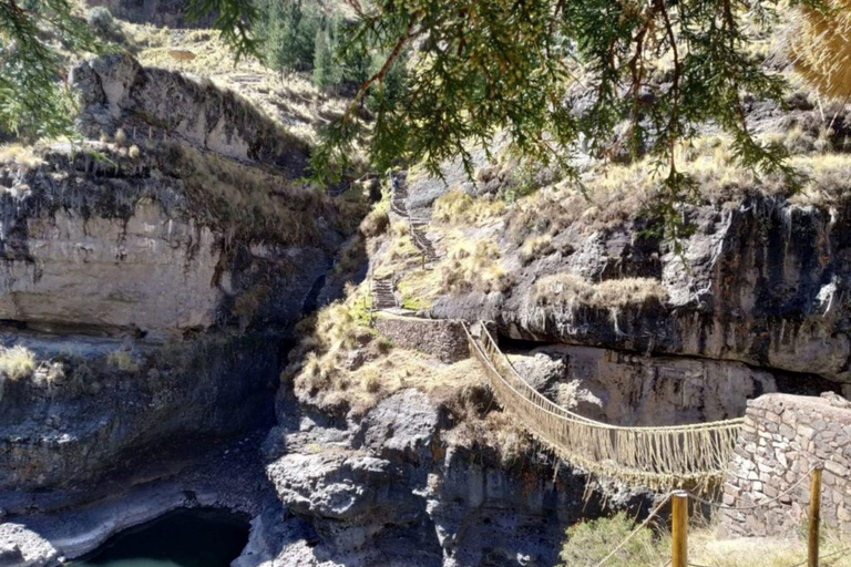 Qeswachaca the last Inca bridge