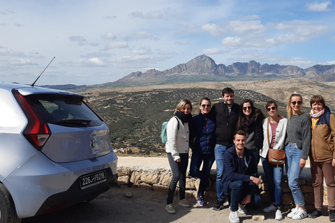 Tunis:Uit de tijd Berberdorpen Tekrouna en Zriba Alia