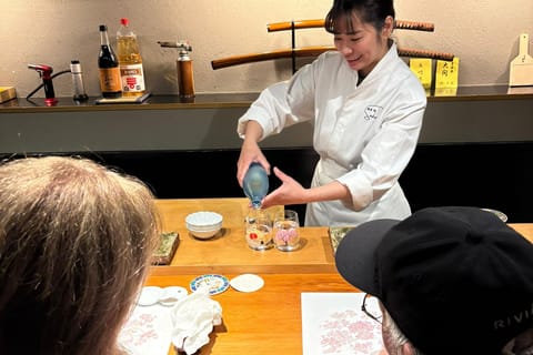 Tokyo Sushi Making Experience at Hidden Ginza Sushi Sakura