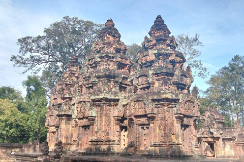 Siem Reap: Bonteay Srei & Elephant Sanctuary Private Tour Bonteay Srei Temple & Elephant Sanctuary Private Tour by Van