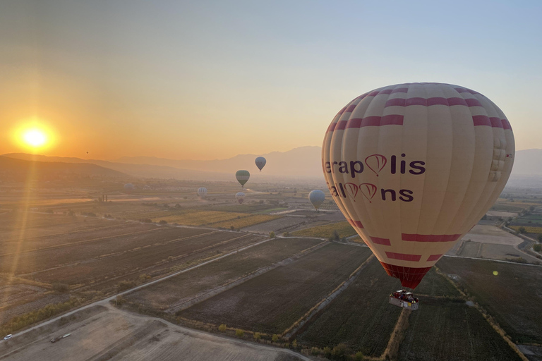 From Bodrum: Pamukkale Hot Balloon Flight Day Trip w/Lunch From Bodrum: Pamukkale Hot Balloon Flight Day Trip w/Lunch