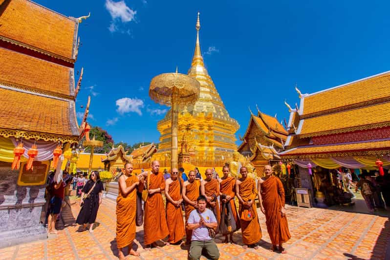 Chiang Mai: Doi Suthep a hmongská vesnice - půldenní výlet