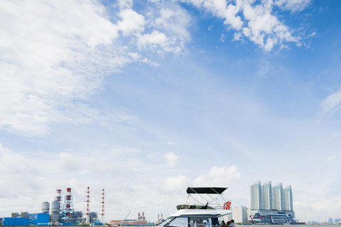 Yakarta: yate privado de lujo para fiestas y celebraciones al atardecer.Yate privado de 2 horas al atardecer (4:30 p. m.-6:30 p. m.)