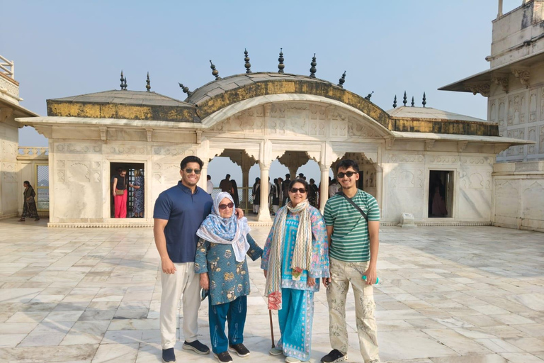 Taj Mahal & Agra Private Tour from Delhi by Car – Fast Entry Only Professional Tour Guide in Agra