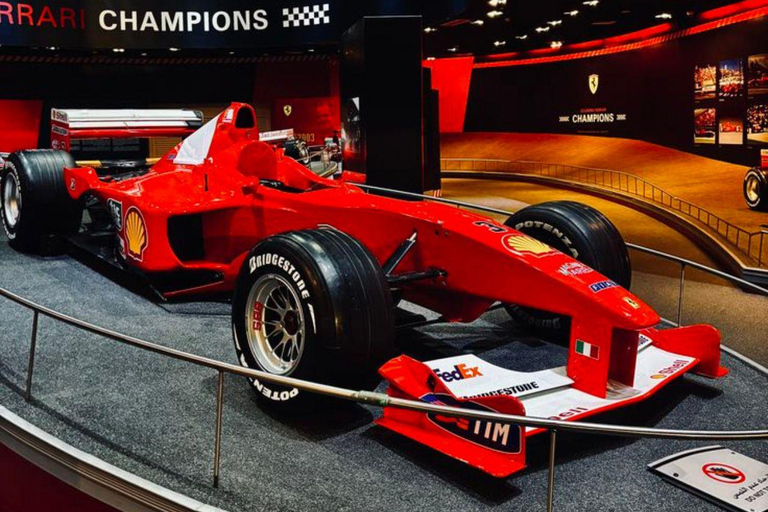 Abu Dhabi: Ferrari World private tour SUV with Entry Tickets