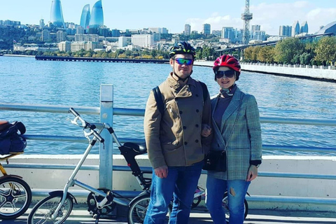 Baku City Tour Walk,Bike,Scooter or Private Car, (optionals) Baku City Walking Tour with Professional Guide