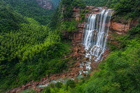 Guizhou: Sidonggou Scenic Area Waterfall Tickets Sidonggou Scenic Area: Admission + Round-Trip Shuttle