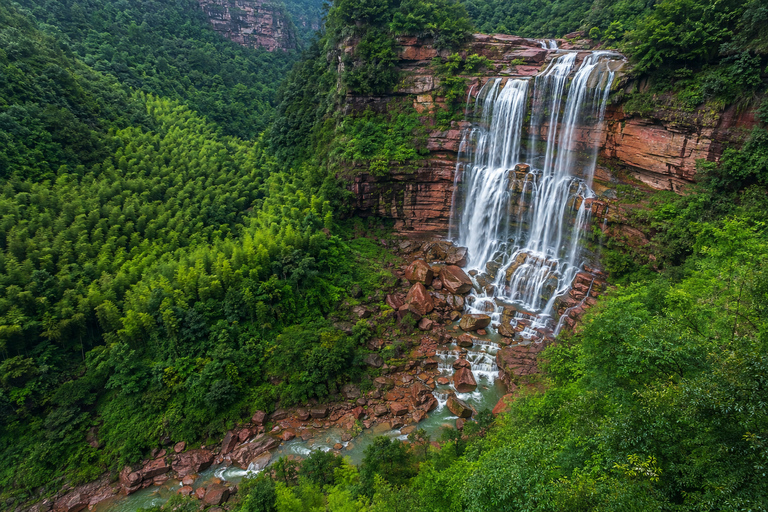 Guizhou: Sidonggou Scenic Area Waterfall Tickets Sidonggou Scenic Area: Admission + Round-Trip Shuttle