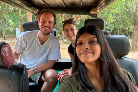 Anuradhapura: Wilpattu National Park Jeep Safari with Meals Excluding Entry Tickets