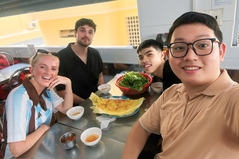 Saigon Back-Alley Scooter Food Tour with Local Students