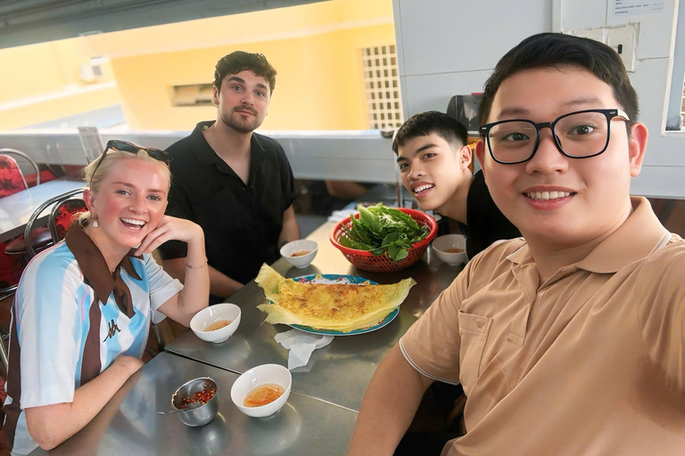 Saigon Back-Alley Scooter Food Tour with Local Students