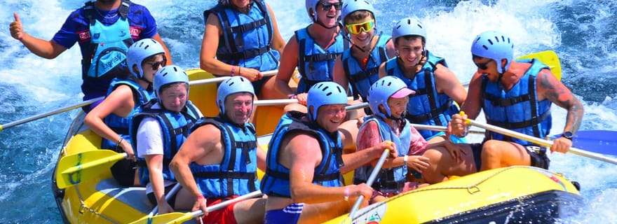 Antalya : Aventure de rafting et de tyrolienne dans le canyon de Köprülü