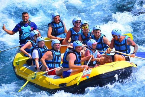 Antalya: Köprülü Canyon Rafting and Zipline Adventure