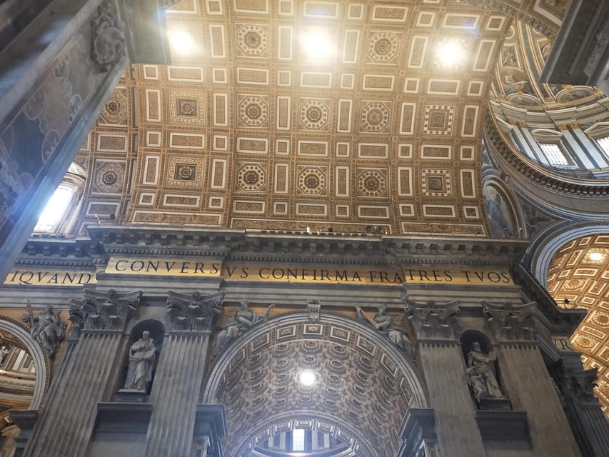 Roma Basílica de San Pedro, Tumbas Papales y Subida a la Cúpula