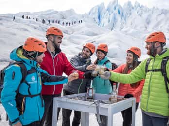 Marche sur glace au Perito Moreno depuis El Calafate