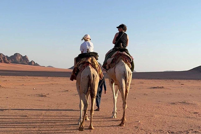 Wadi Rum: 4x4 Jeep Tour with Bedouin Camp Stay & Meals