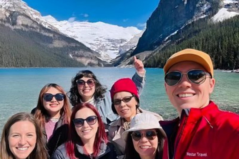Lake Louise, Moraine Lake, Emerald - Banff, Canmore, Calgary 7:45 Delta Downtown Calgary Pickup