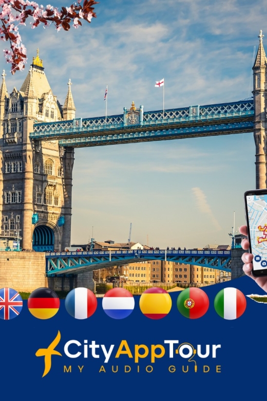Centro di Londra: Tour guidato a piedi con audioguida sull'App