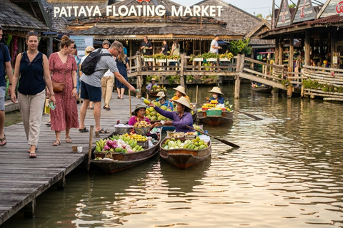Bangkok:Pattaya Nong Nooch Gardens, Floating Market Day Tour Private Tour with Hotel pickup