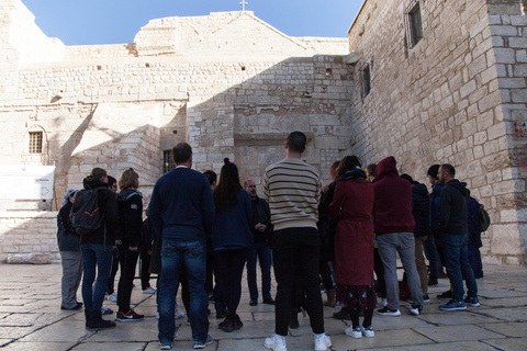 Desde Tel Aviv: Visita guiada de un día a Belén y Jerusalén