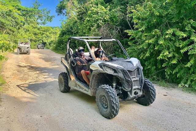 Visit Playa Del Carmen Cenote & Mayan Village Tour by Buggy in Playa del Carmen, Quintana Roo
