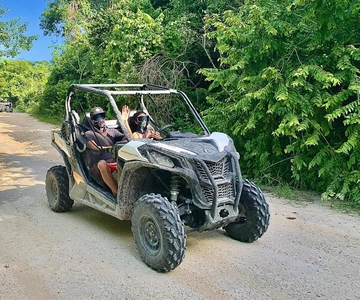 Playa Del Carmen: Cenote & Mayan Village Tour by Buggy