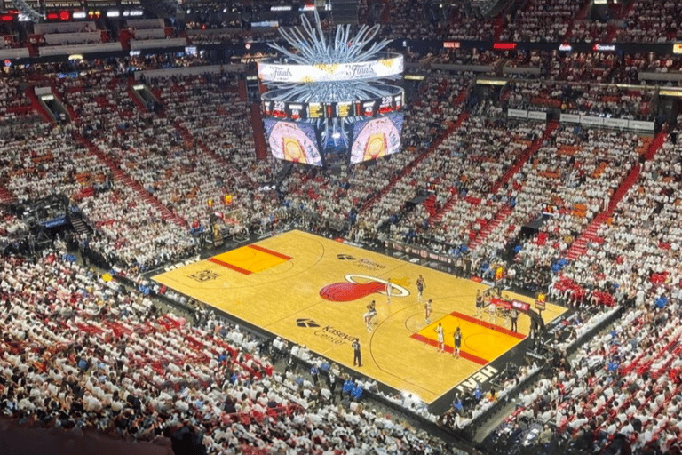 Miami: Miami Heat Basketball Game Ticket at Kaseya Center Premium Seating in the Lowest Tier Closest to the Court