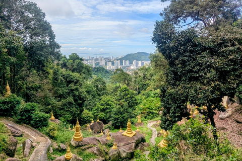Penang: Guided Nature Walk with Golden Stupa & Snacks Slow Explore Penang Hill’s Hidden Trails