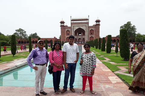 From Delhi:- Taj Mahal & Agra fort tour with popular guide From Delhi:-Guide, Tickets, transport, lunch(all inclusive)