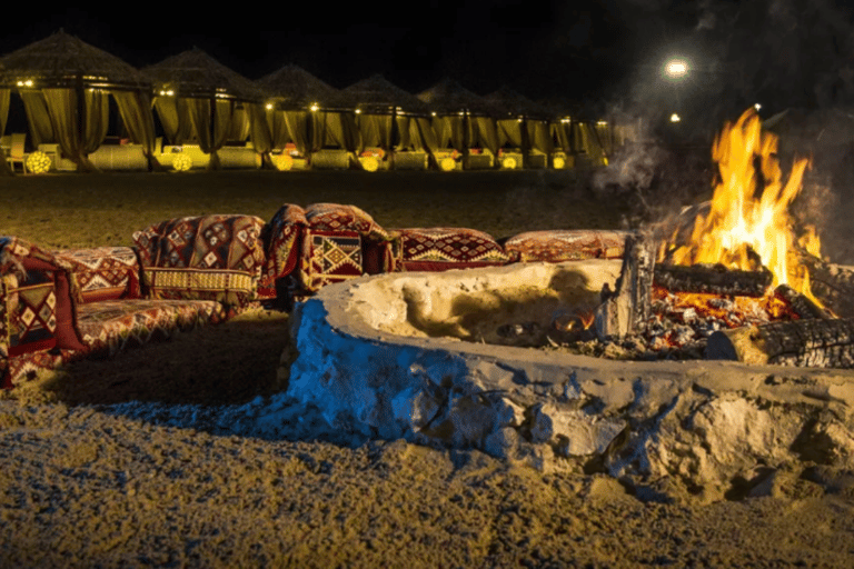 Qatar: Overnight Desert Adventure, Dune Bashing & Camp Stay