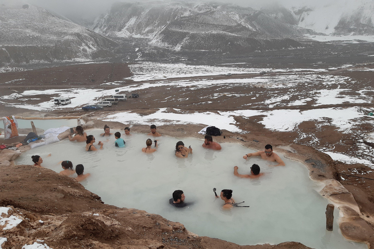 CAJON DEL MAIPO TOUR + TERMAS COLINA + EMBALSE EL YESO AND PICNIC TOUR CAJON DEL MAIPO + COLINA HOT SPRINGS + EL YESO DAM & PICNIC