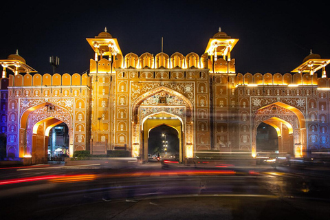 Tour nocturno de Jaipur: 3 HRSVive Jaipur de Noche