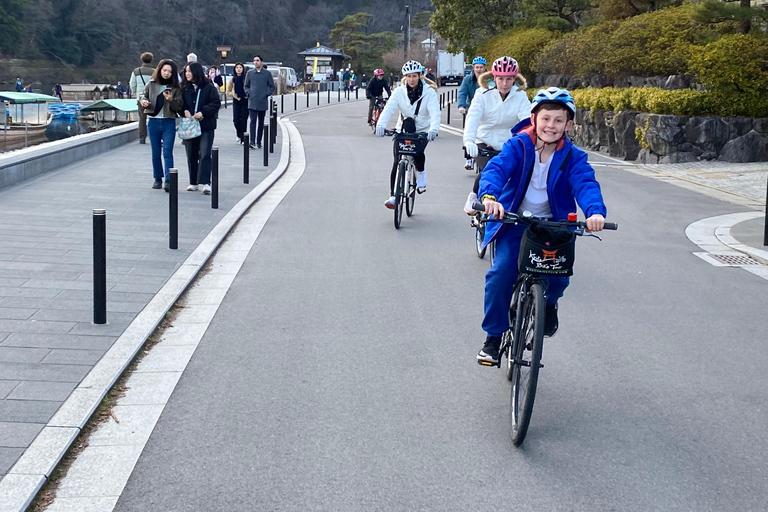 Kyoto: Floresta de Bambu à Tarde e Passeio de Bicicleta no Parque dos Macacos