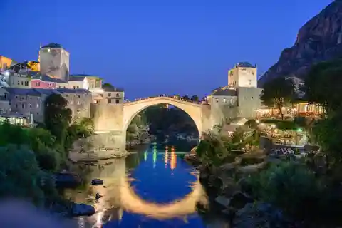 Depuis Split ou Trogir : Visite de Mostar et des chutes de Kravice