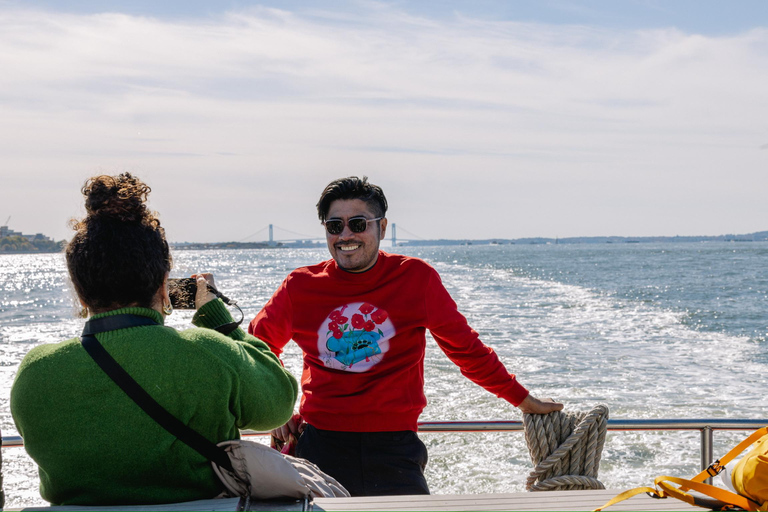 NYC Skyline &amp; Statue of Liberty Sightseeing Cruise90 minuten durende rondleiding