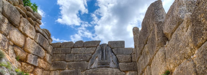 Depuis Nauplie : l'ancienne Mycènes et le village de Kefalari