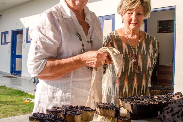 Jaipur: Natürliches Färben, Blockdruck, Tie &amp; Dye Workshop