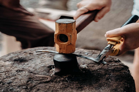 Ubud: 2-Hour Make Your Own Silver Jewellery Class