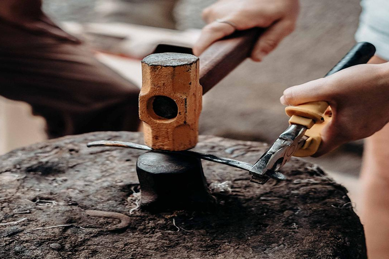 Ubud: 2-Hour Make Your Own Silver Jewellery Class