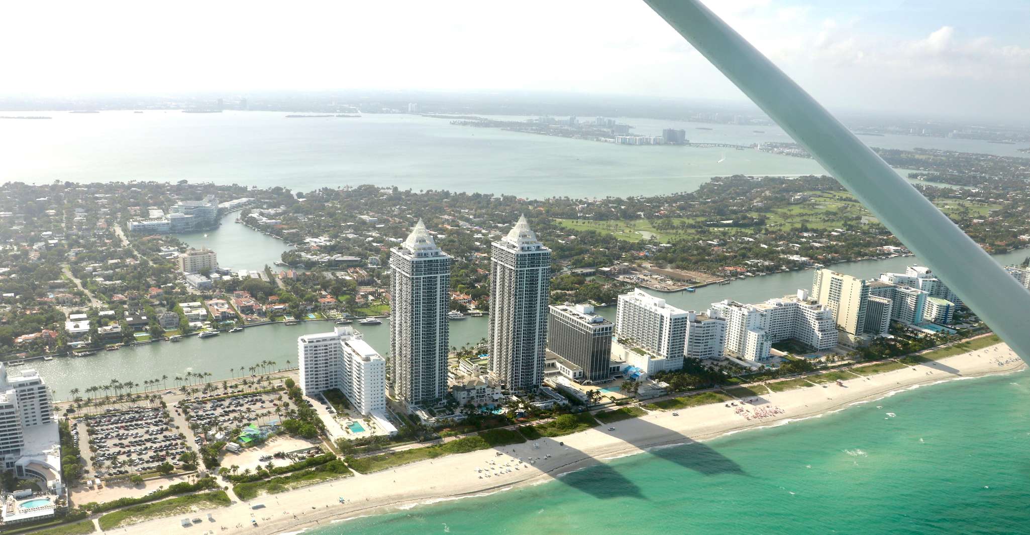 Miami Beach: South Beach Private Airplane Tour with Drinks photo 11