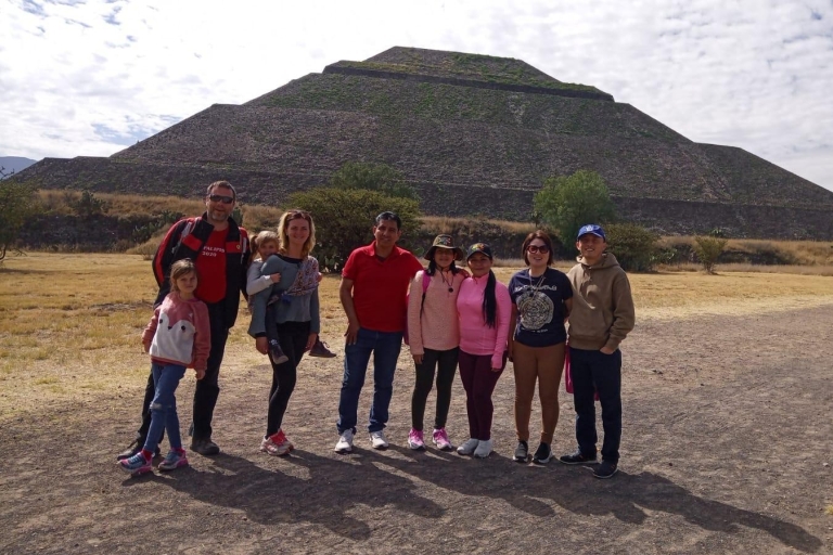 Teotihuacan y Basílica de Guadalupe con mezcal